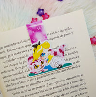 Alice and Cheshire magnetic bookmark marcapáginas magnético