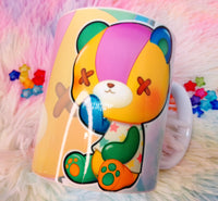 Stitches Parches cute mug taza