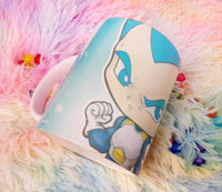 SS Blue Vegeta cute mug taza