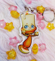 Cute Lumiere Keychain LLavero