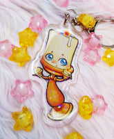 Cute Lumiere Keychain LLavero