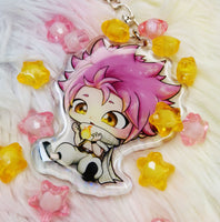Cute Natsu Keychain LLavero