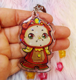 Cute Ding Dong Cogsworth Keychain LLavero