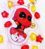 Cute Deadpool Keychain LLavero