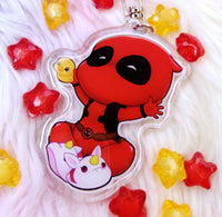Cute Deadpool Keychain LLavero