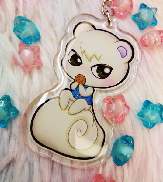 Cute Munchi Marshal Keychain LLavero