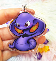 Cute Arbok Keychain LLavero