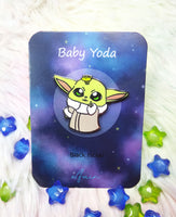 Baby Yoda Hard Enamel pin