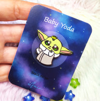Baby Yoda Hard Enamel pin