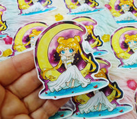 Cute Sailor Moon Pegatina Sticker