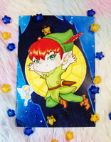 Postal Peter Pan cute postcard