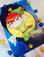 Postal Peter Pan cute postcard