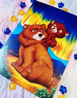 Postal Brother Bear Hermano Oso cute postcard