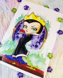 Postal cute Reina Mala Evil Queen postcard