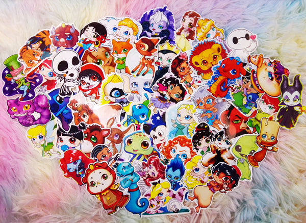 Super pack de pegatinas Disney 53 piezas