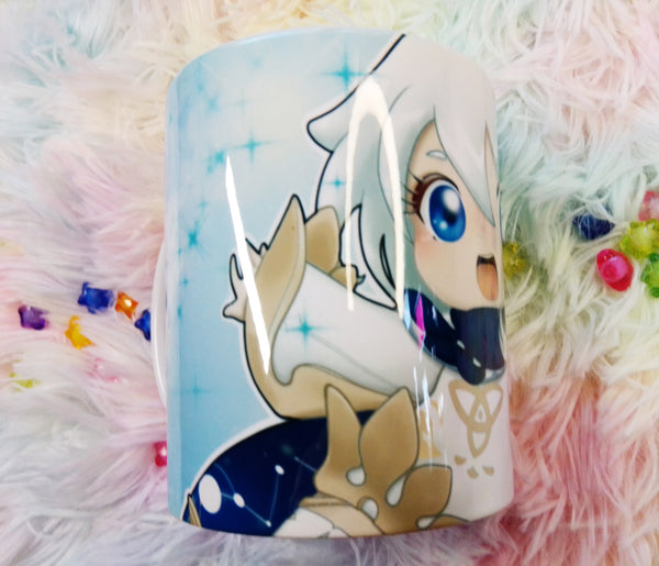 Cute Paimon mug taza 2 models