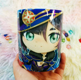 Cute Mona mug taza 2 models