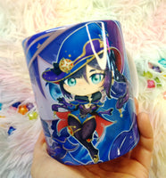 Cute Mona mug taza 2 models