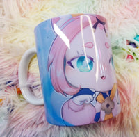 Cute Diona mug taza 2 models