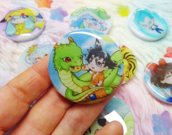 Pop socket Goku y Shenlong Soporte para movil