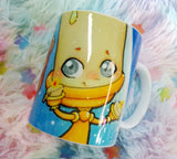 Cute mug taza Cogsworth and Lumiere y Ding Dong