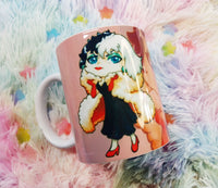 Cute mug taza Cruella