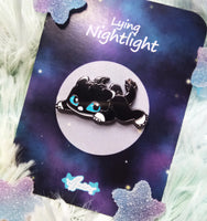 Lying Nightlight Hard Enamel pin