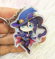 Cute Mona Keychain LLavero