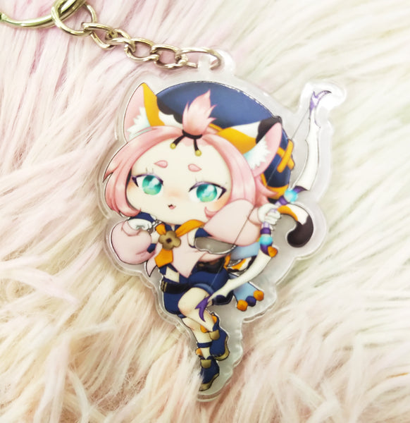 Cute Diona Keychain LLavero