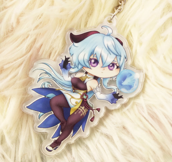 Cute Ganyu Keychain LLavero