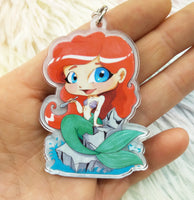 Cute Ariel Keychain LLavero