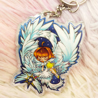 Cute Sakura Keychain LLavero