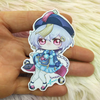 Cute Qiqi Pegatina Sticker