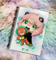 Cute Anya notebook cuaderno A5