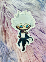 Cute Dabi white hair Pegatina Sticker