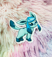 Cute Glaceon Pegatina Sticker