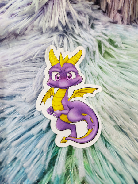 Cute Spyro Pegatina Sticker