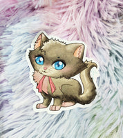 Cute Cat Berlioz Pegatina Sticker