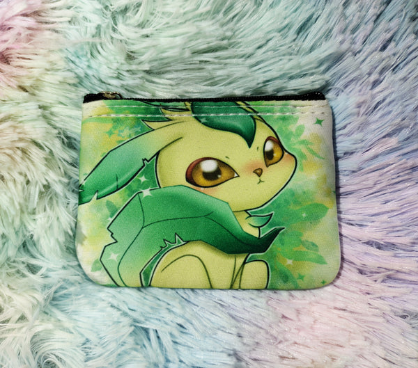 Leafeon purse monedero