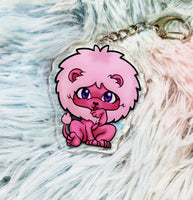 Lion Acrylic Keychain