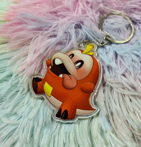 Cute Fuecoco Keychain LLavero