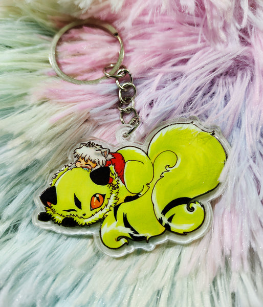 Cute Inuyasha Keychain LLavero
