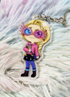 Cute Luna Keychain LLavero