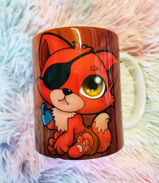 Cute mug taza Foxy