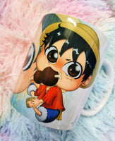 Baby Luffy mug taza