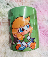 Baby Link and Wolf Link mug taza