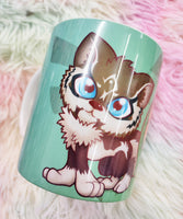 Baby Link and Wolf Link mug taza