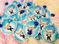 Pegatina Vegeta SS Blue