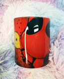 Cute baby Deadpool  mug taza