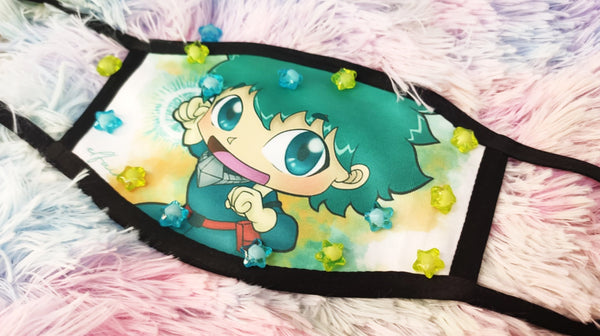 Mascarilla Face Mask Deku